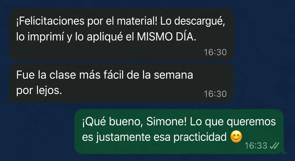 Prova social real em espanhol 5