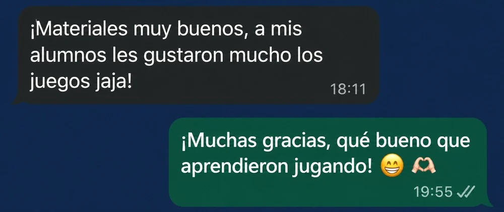 Prova social real em espanhol 6